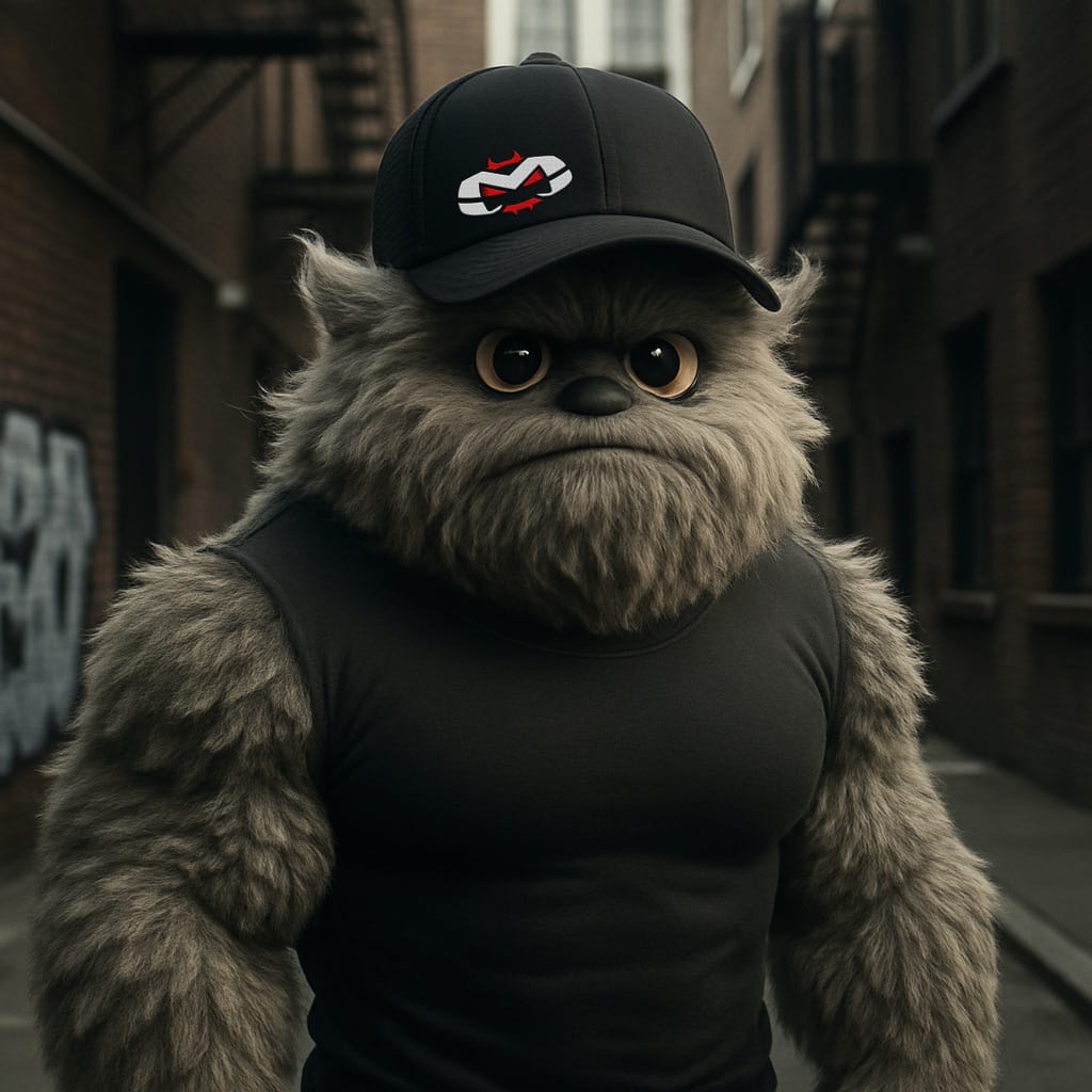 Static Monsters Baseball Cap