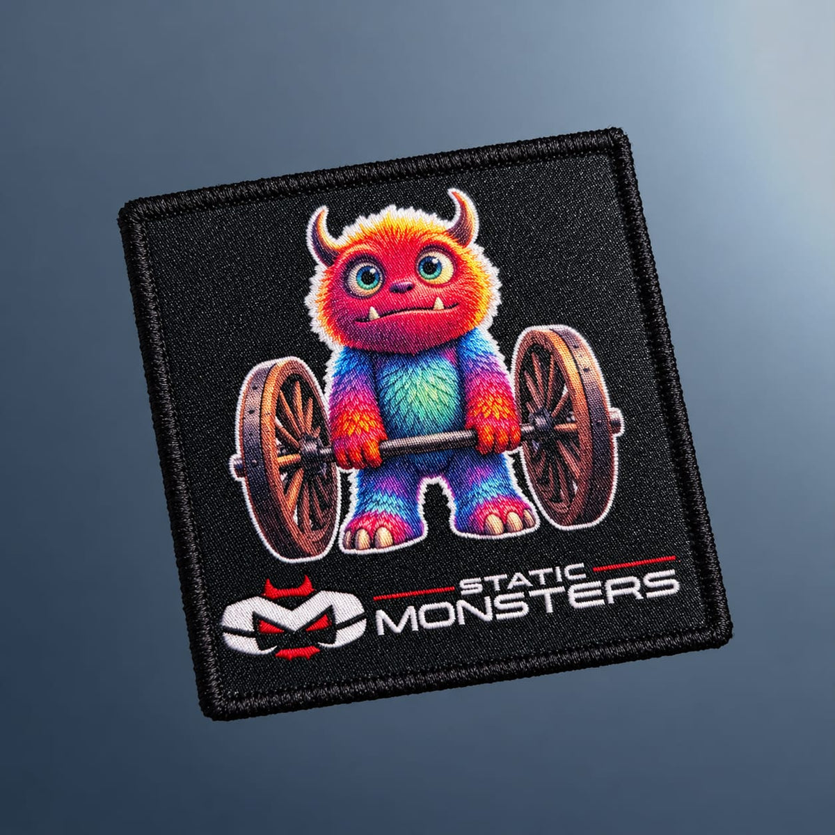 Static Monsters Axle Velcro Patch