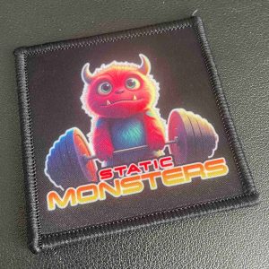 Static Monsters Velcro Patch