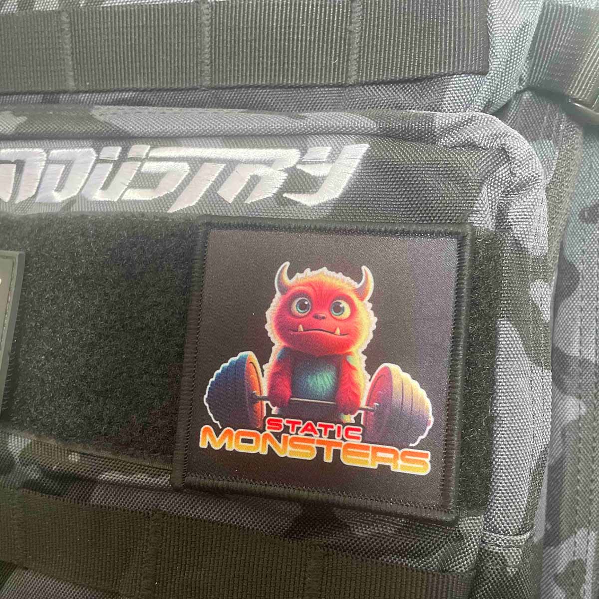 Static Monsters Deadlift Velcro Patch