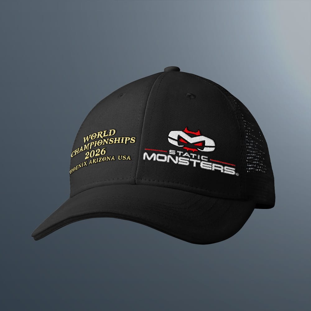 Static Monsters 2026 World Championships Trucker Cap