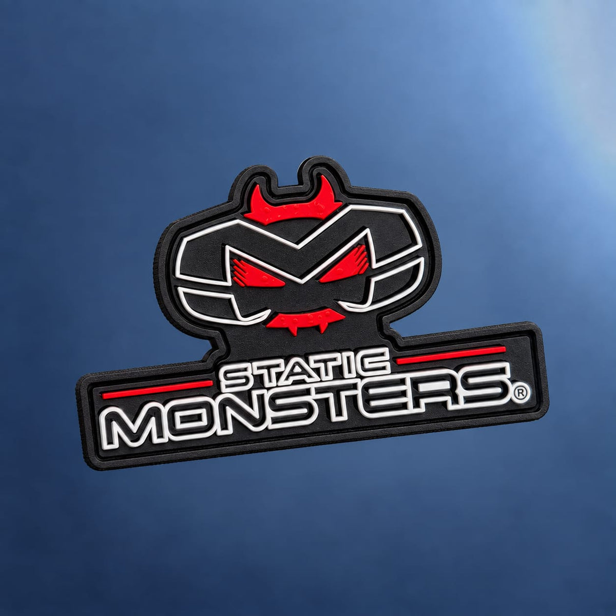 Static Monsters Rubber Patch