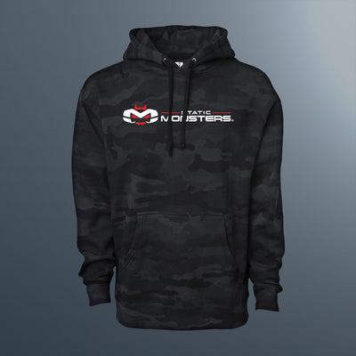 Static Monsters Classic Hoodie – Black Camo