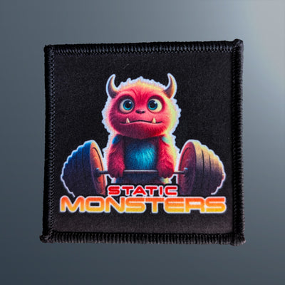 Static Monsters Deadlift Velcro Patch