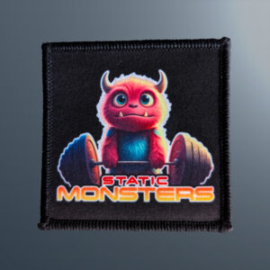 Static Monsters Velcro Patch